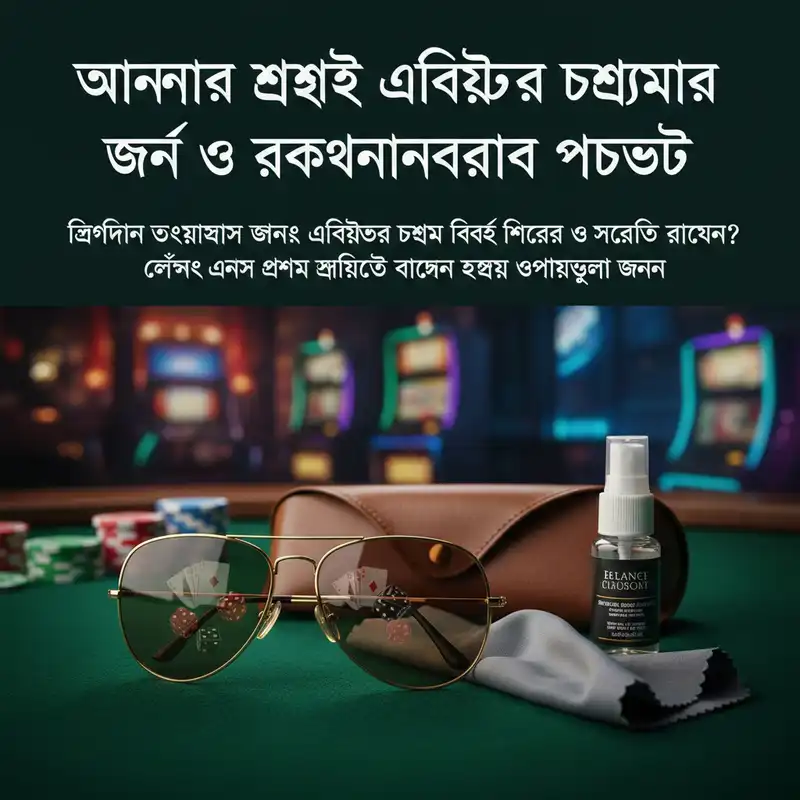 এভিয়েটর চশমার রক্ষণাবেক্ষণ গাইড - aviator glasses maintenance